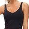 Womens' Sports Bra Longline Wirefree Padded with Medium Support